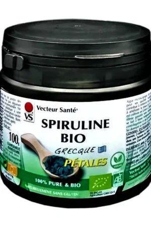 Best Price spiruline PÃ © tales Bio grecque 100 g of powder Vecteur Sante
