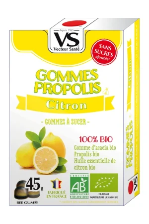 One Day Deal Propolis and lemon gums without sugar 45 g Vecteur Sante