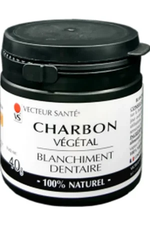Buy Direct Charcoal teeth whitening 40 g Vecteur Sante