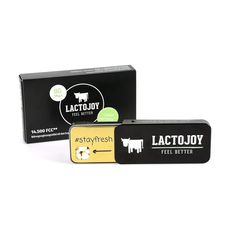Lactose digestion tablets 80 tablets LactoJoy Luxury