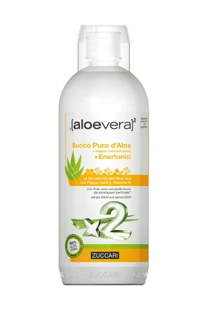 Fan Favorite Pure Aloe Juice + Enertonics 1 L Zuccari
