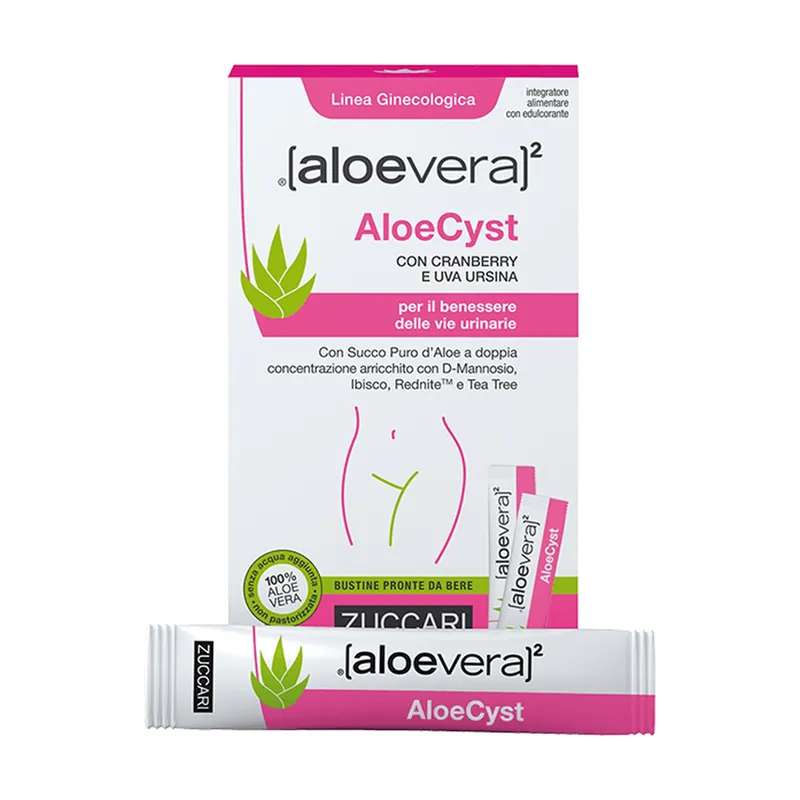 AloeCyst 10 packets Zuccari Mega Sale