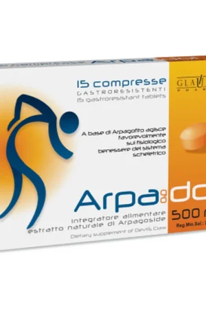 New Arrival Arpagodol 15 tablets of 500mg Glauber Pharma