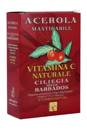 Barbados cherry 50 vegetable capsules of 35g Centofiori Get Yours