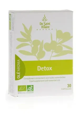 Detox Ole‘Aroma Bio 30 capsules Saint Hilaire - Helpac One Day Deal