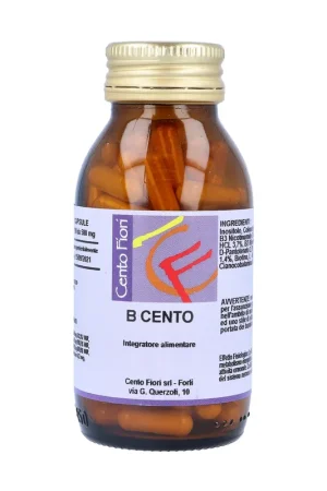 Get Yours B Hundred 100 vegetable capsules Centofiori