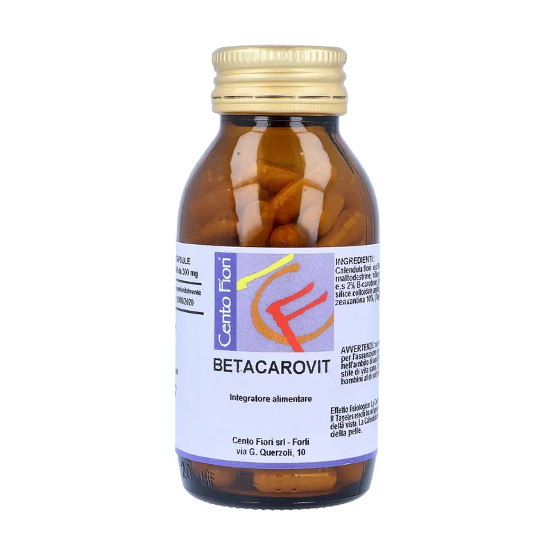 Betacarovit 100 vegetable capsules of 300mg Centofiori Place Order