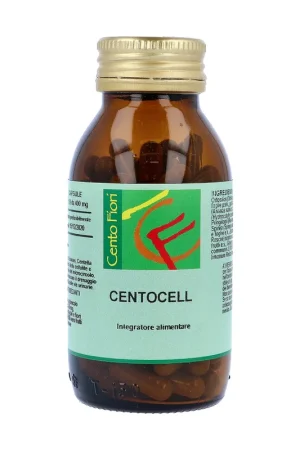 Direct From Factory Centocell 100 vegetable capsules of 400mg Centofiori