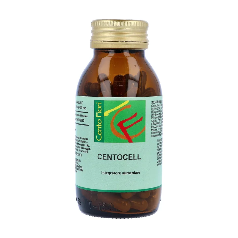 Direct From Factory Centocell 100 vegetable capsules of 400mg Centofiori