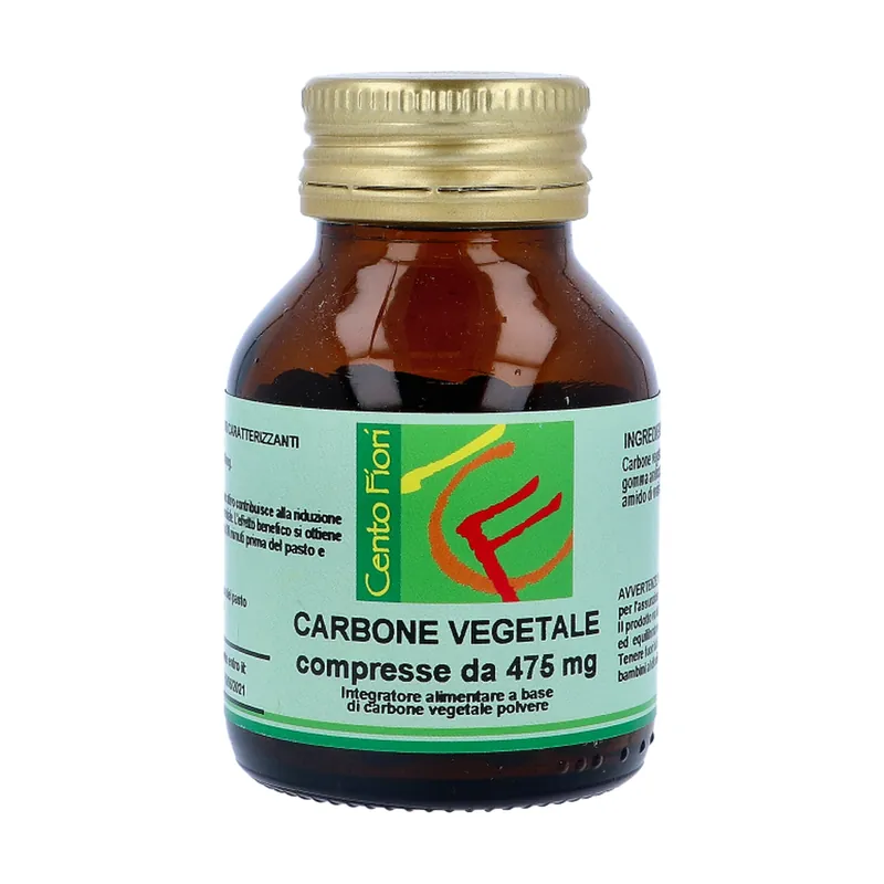 Hassle-Free Returns Charcoal 100 vegetable capsules of 500mg Centofiori