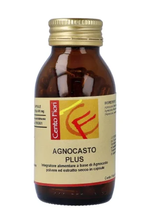 Agnocasto Plus 100 vegetable capsules of 49g Centofiori Same Day Shipping