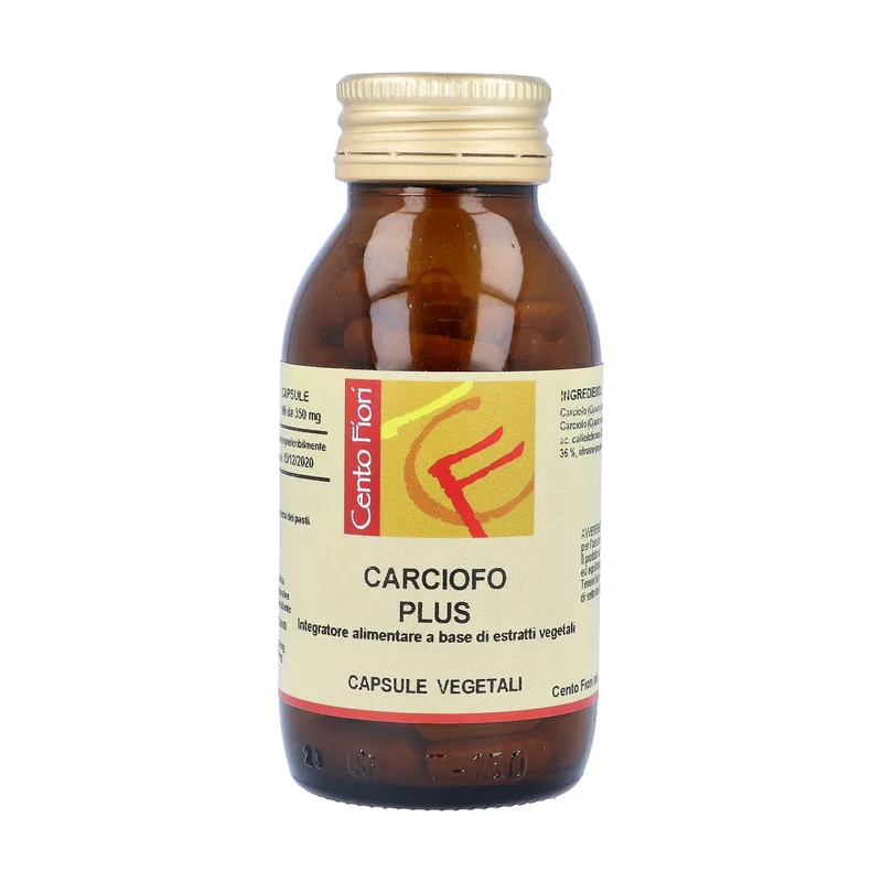 Artichoke Plus 100 vegetable capsules of 350mg Centofiori Luxury