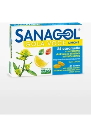Sanagol throat lemon flavor voice 24 sweets Phyto Garda Top Pick