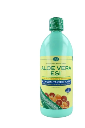 Aloe vera blood orange juice 1 L ESI Don't Miss Out