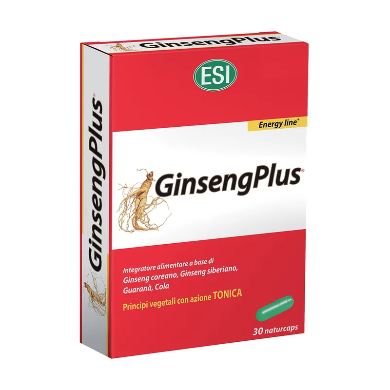 Ginsengplus 30 vegetable capsules ESI Discount