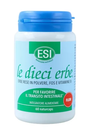 Bargain The ten herbs flor 60 vegetable capsules of 650mg ESI