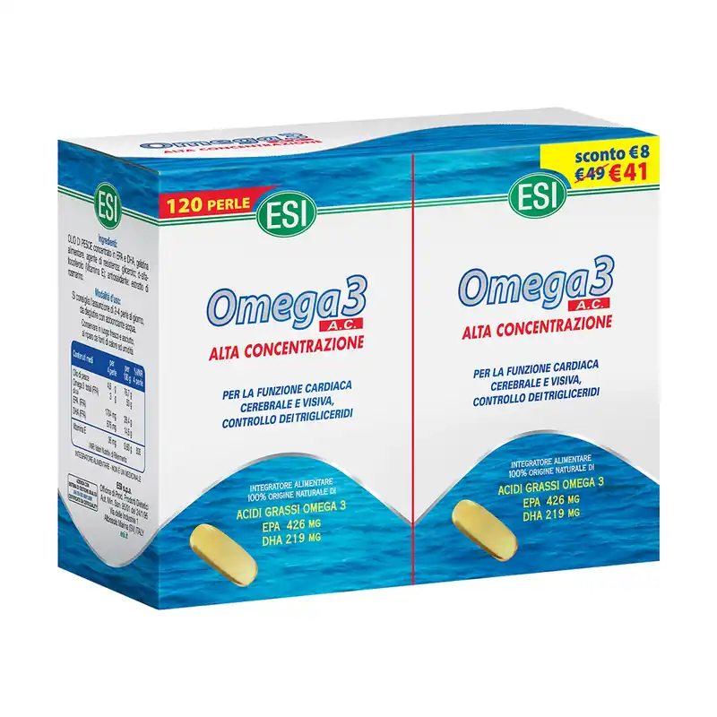 Omega 3 ac 120 softgels ESI Final Sale