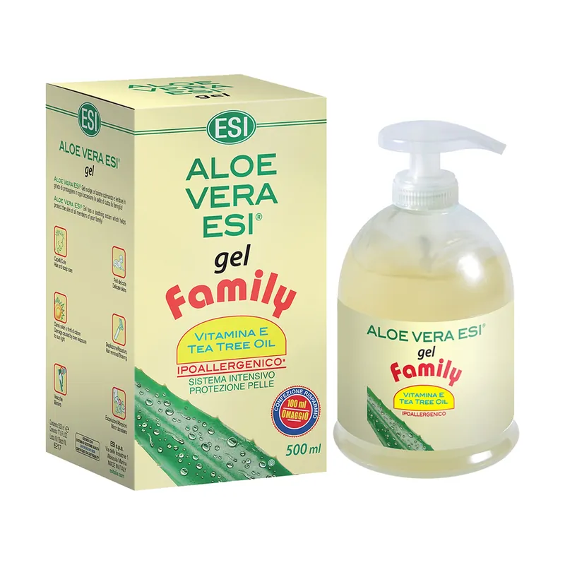 Aloe Vera Gel - Family 500 ml of gel ESI In Demand