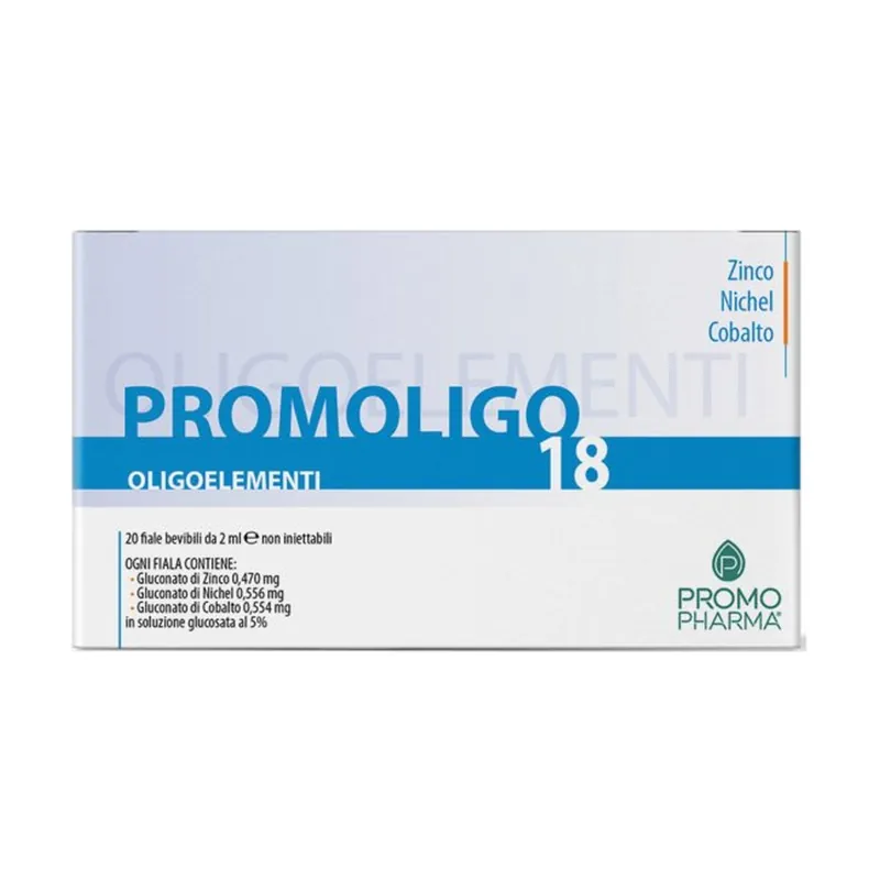 Promoligo 18 - Zinc Nichel Cobalt 20 vials of 2ml PromoPharma Save Now