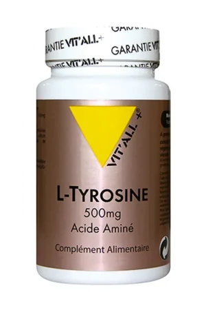 Mega Sale L-TYROSINE 500mg 60 capsules Vitall +