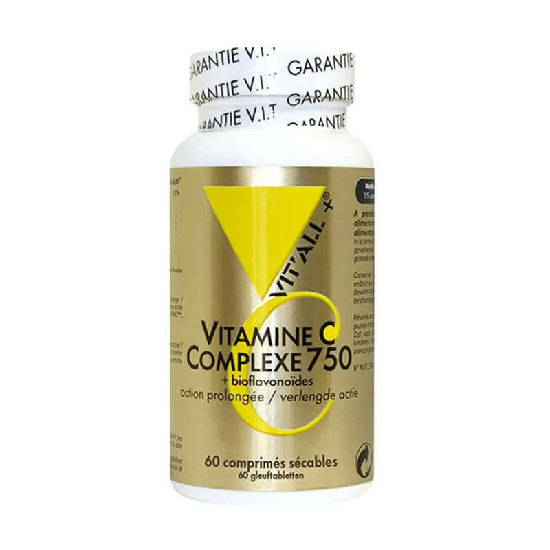 Deal Vitamin C Complex 750 + Bioflavonoids 60 tablets Vitall +
