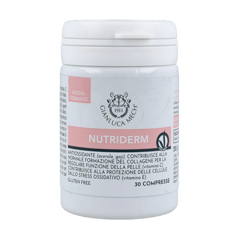 Nutriderm 30 tablets Gianluca Mech Next Day Delivery