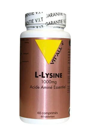 While Supplies Last L-Lysine 500 mg 120 capsules of 500mg Vitall +