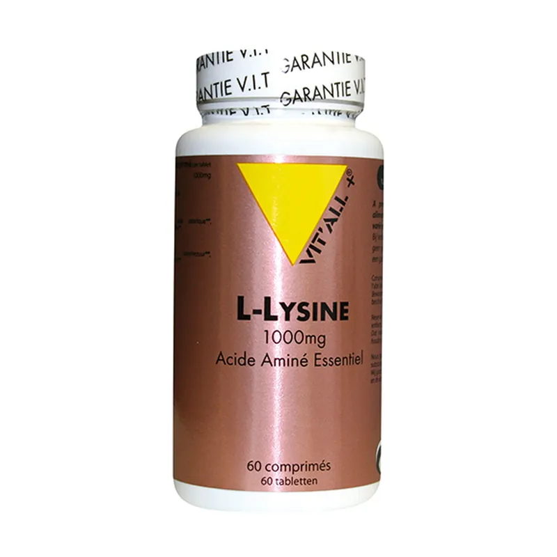 While Supplies Last L-Lysine 500 mg 120 capsules of 500mg Vitall +