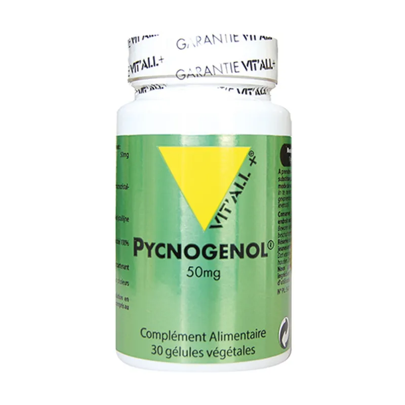 Popular Pycnogenol 50 mg 30 capsules of 50mg Vitall +