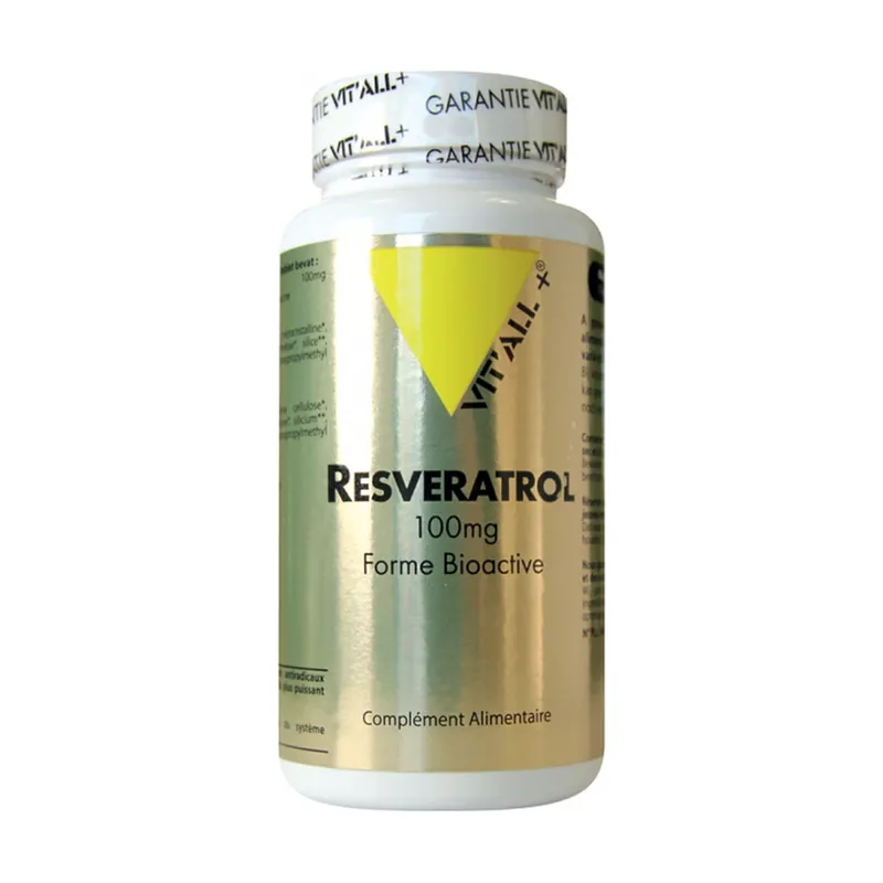 Deal Resveratrol 100 mg 30 capsules of 100mg Vitall +