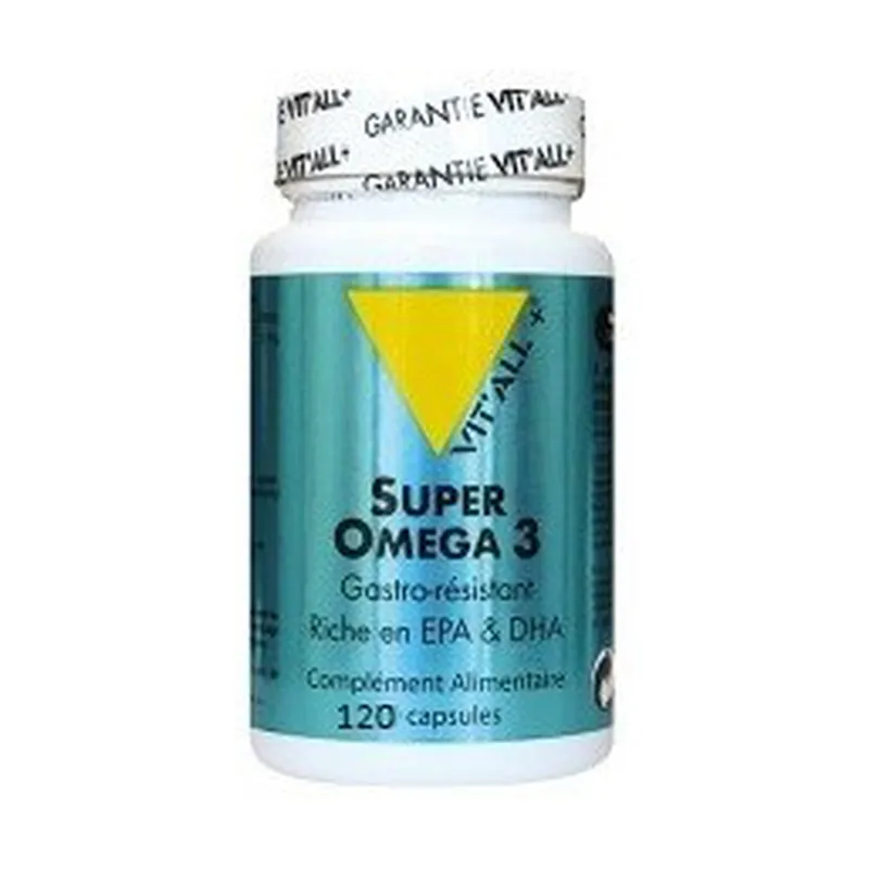 Super Omega 3 1000 mg 120 capsules of 1000mg Vitall + Buy Online