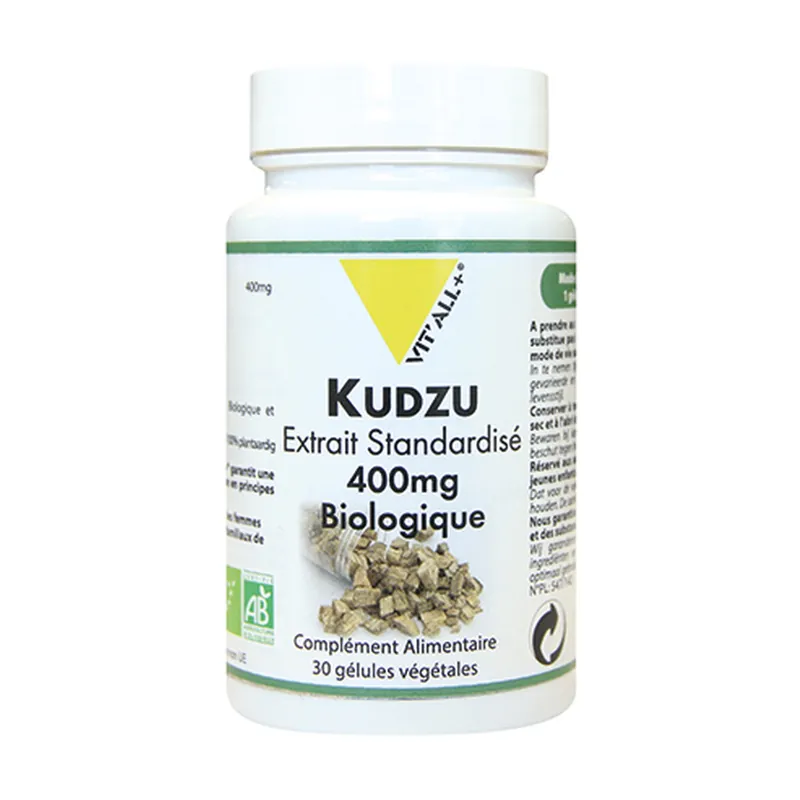 Place Order Kudzu 400mg Bio 30 capsules of 400mg Vitall +