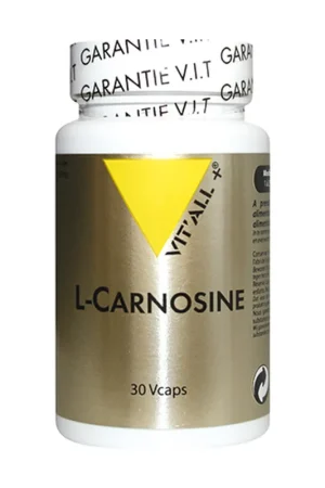 Place Order L-Carnosine 330mg 30 vegetable capsules of 330mg Vitall +
