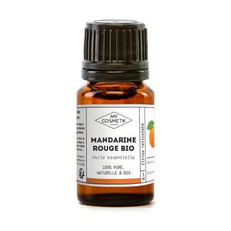 Organic essential oil of red mandarin 10 ml of essential oil My Cosmetik Buy Online