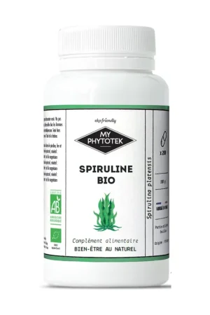 Genuine Organic spirulina 200 tablets My Cosmetik