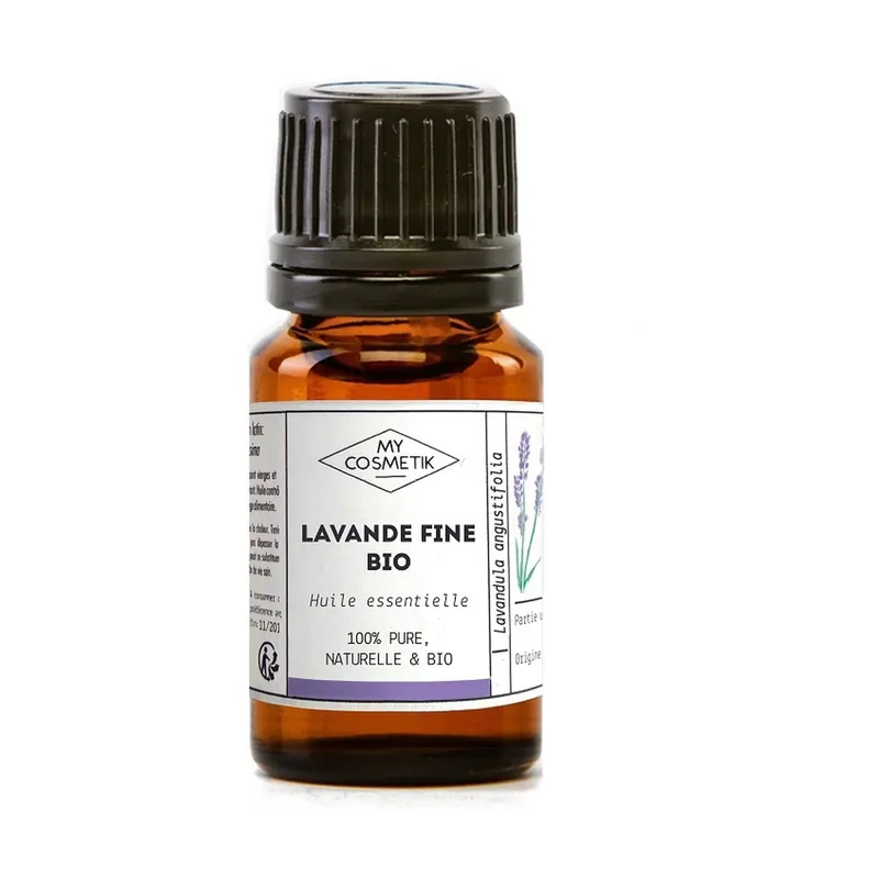 Organic fine lavender essential oil 10 ml of essential oil My Cosmetik Discount