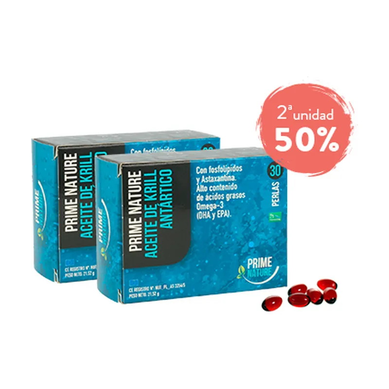 Bargain 2x Krill Oil Pack 2x30 pearls PrimeNature