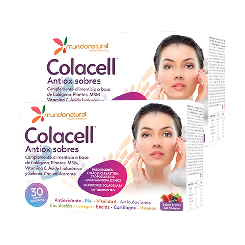 Trusted Brand 2x Colacell Pack 30 packets Mundonatural
