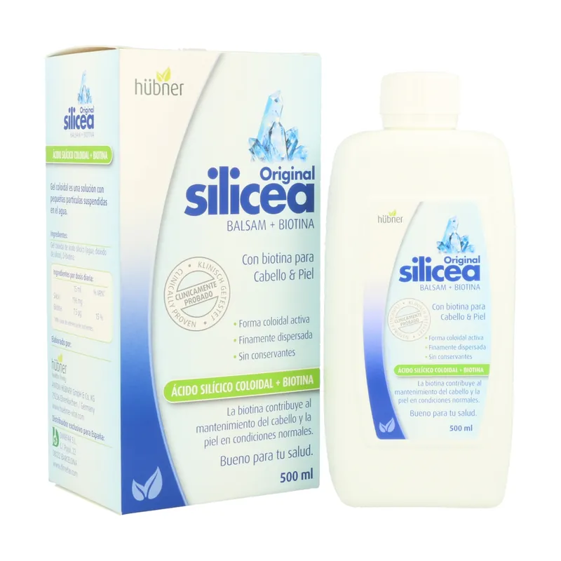 Weekend Sale Pack 2x Silicea Balsam + Biotin 2 units of 500ml Hubner