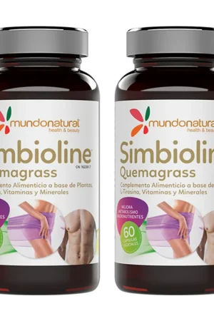 Must Have Pack 2x Simbioline Fat Burner 120 vegetable capsules Mundonatural