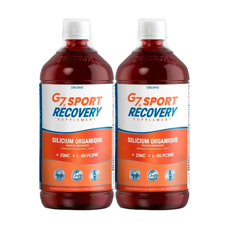 Pack 2x Orgono G7 Sport Recovery 2 units of 1L Silicium Laboratories Fast Shipping