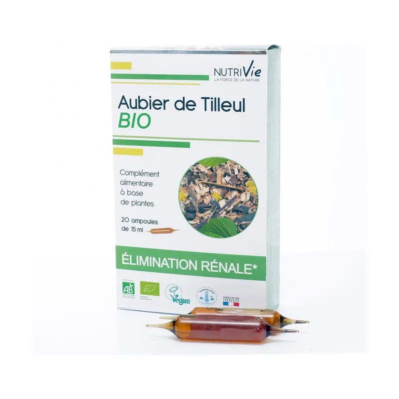 Reduced Price Bulbs - Organic linden sapwood 20 units of 15ml Nutrivie