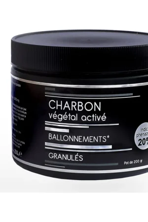 Activated Vegetable Charcoal - Granules 200 g Nutrivie Get Yours