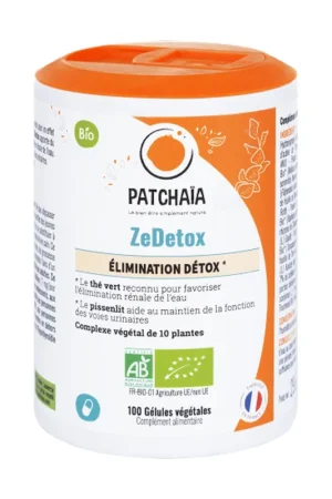 ZeDetox 100 vegetable capsules Patchaia Next Day Delivery