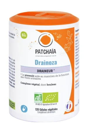 Top Pick Drainoza 120 vegetable capsules Patchaia