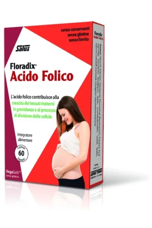 Floradix Folic Acid 60 capsules Salus New Release
