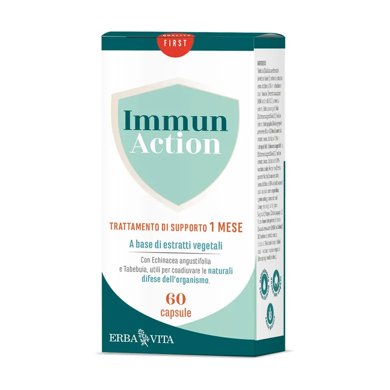 Immun Action 60 capsules Erba Vita Final Sale