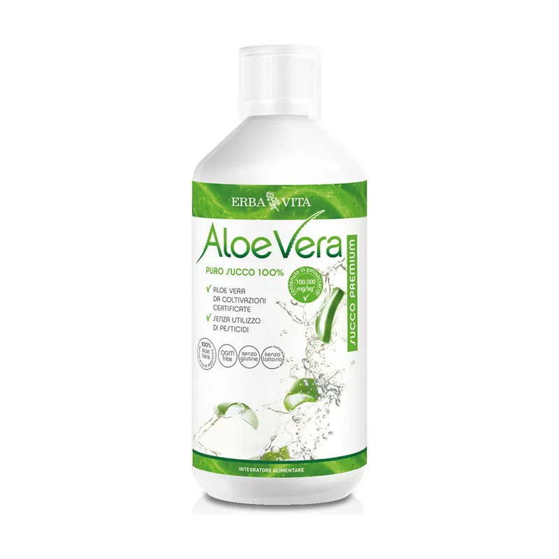 Pure Aloe Vera Juice 1 L Erba Vita Best Price