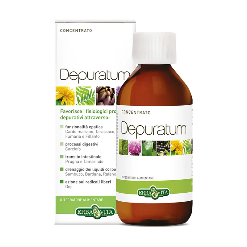 Top Rated Depuratum Concentrate 200 ml Erba Vita