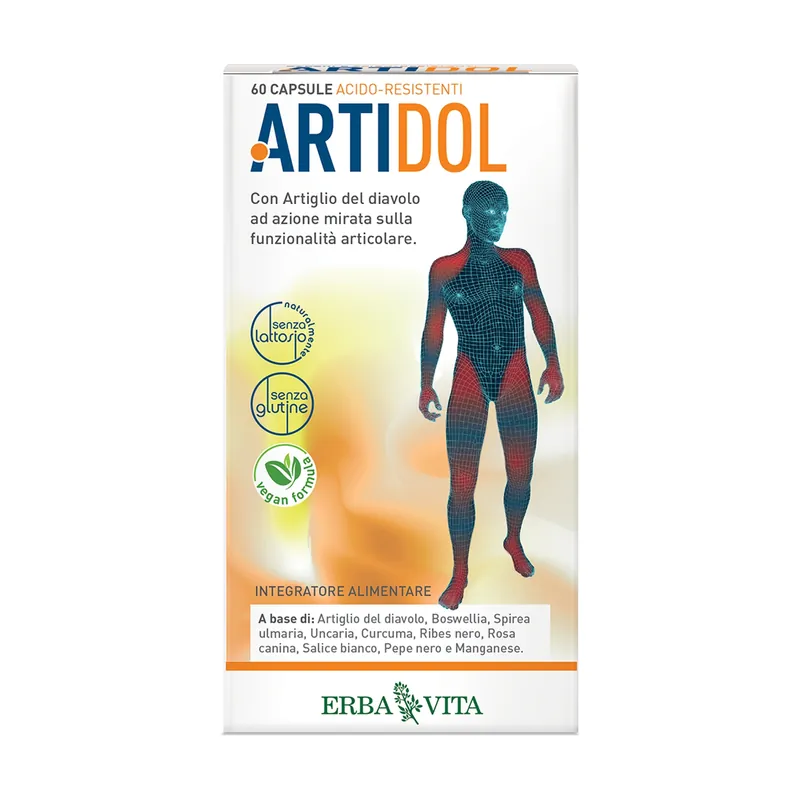 Top Pick Artidol 60 vegetable capsules Erba Vita